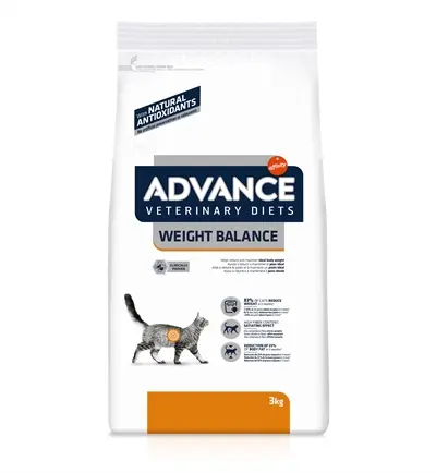 Advance Veterinary Diets Weight Balance kattenvoer 3 kg – dieetvoer