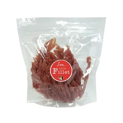 I Am Duck Fillet 500 g – hondensnack van gedroogde eendenfilet - Afbeelding 2