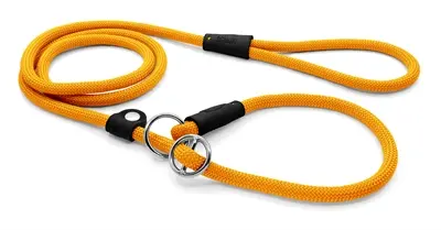 Morso hondenriem retrieverlijn Regular Rope goud 170 x 1 cm