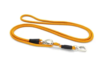 Morso hondenriem hands free Regular Rope goud 260 x 1 cm