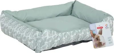 Zolux Neolife mand voor konijnen groen 40 x 33 cm – fleece gevoerd - Afbeelding 5