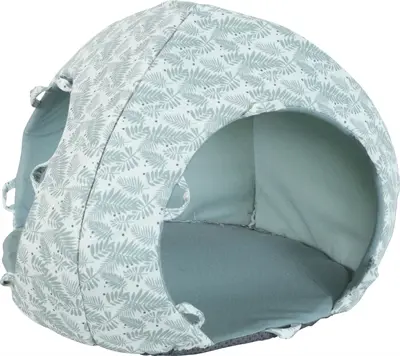 Zolux Neolife iglo voor konijnen groen 30 x 30 x 25 cm – fleece gevoerd