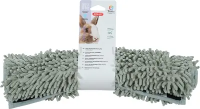 Zolux Neolife microvezel ligmat konijn groen 60 x 36 cm - Afbeelding 2