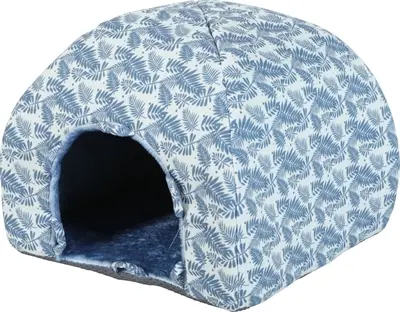 Zolux Neolife iglo voor cavia's blauw 25 x 20 cm – fleece gevoerd