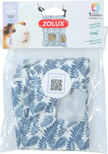 Zolux Neolife hooizak cavia blauw 20 x 25 cm - Afbeelding 4