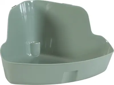 Zolux Neolife hoektoilet konijn groen 42 x 31 x 21 cm – met slotjes