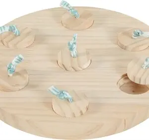 Zolux Neolife treat tray konijn hout 23 cm – intelligentiespel - Afbeelding 1