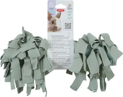Zolux Neolife snuffelmat konijn groen 45 x 29 cm – antislip - Afbeelding 4