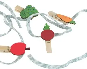 Zolux Neolife snack slinger konijn groen 150 cm – voor groente en fruit - Afbeelding 1