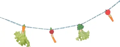 Zolux Neolife snack slinger cavia blauw 150 cm – voor groente en fruit - Afbeelding 4