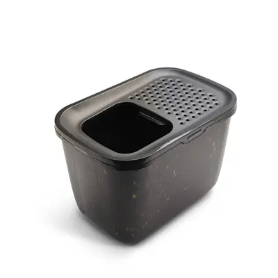 Savic kattenbak Hop In Marble zwart/goud 58,5 x 39 x 39,5 cm - Afbeelding 4