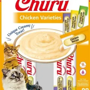 Inaba Churu kattensnack kip 20 x 14 g – graanvrije multipack - Afbeelding 1