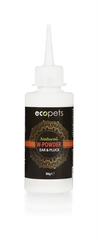 Ecopets W-Powder 50 g – plukpoeder voor het plukken van vachten
