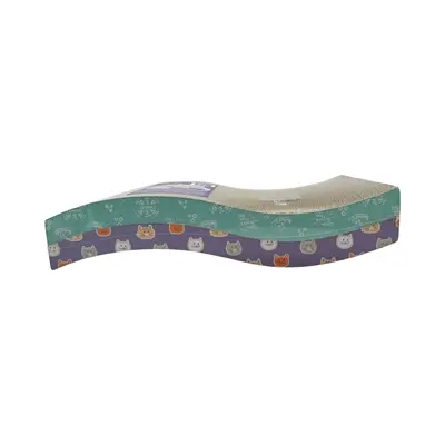 Easypets krabkarton Wave met catnip – set van 2 stuks - Afbeelding 4