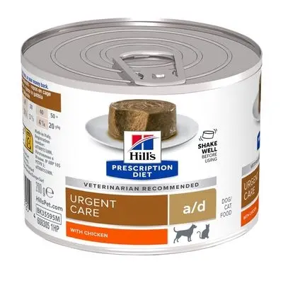Hill's Prescription Diet a/d Urgent Care 12 x 200 g – voor honden en katten