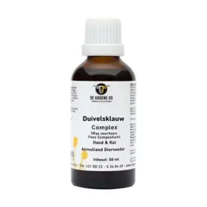 De Groene Os Duivelsklauw Complex 50 ml – bewegingsapparaat, hond en kat - Afbeelding 1