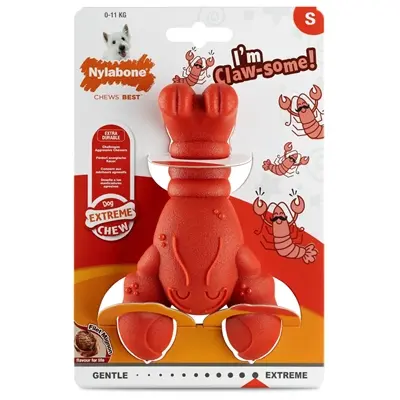 Nylabone Extreme Chew kauwspeeltje Lobster Filet Mignon S tot 11 kg - Afbeelding 4