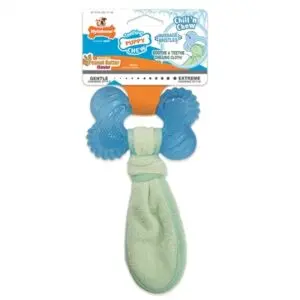 Nylabone Puppy Freezer Bone kauwspeeltje pindakaassmaak – maat M - Afbeelding 1