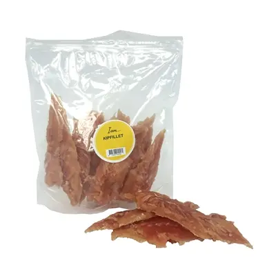 I Am kipfilet kauwsnack 500 g – gedroogde kip voor honden