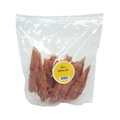 I Am kipfilet kauwsnack 500 g – gedroogde kip voor honden - Afbeelding 4