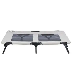 Trixie hondenligbed Stretcher grijs/zwart 120 x 70 x 19 cm – inklapbaar - Afbeelding 1