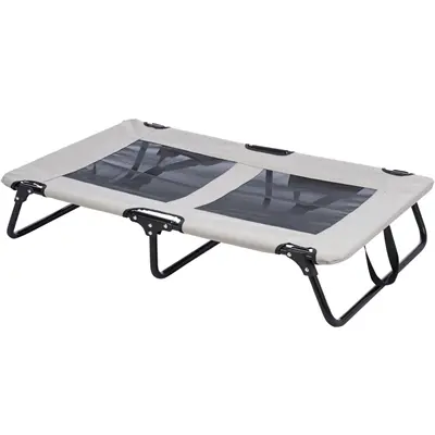 Trixie hondenligbed Stretcher grijs/zwart 120 x 70 x 19 cm – inklapbaar - Afbeelding 4