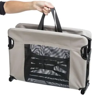 Trixie hondenligbed Stretcher grijs/zwart 120 x 70 x 19 cm – inklapbaar - Afbeelding 9