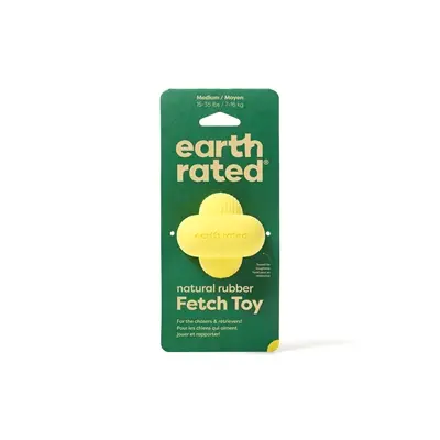 Earth Rated fetch toy 8,5 x 5,5 x 8,5 cm – rubber hondenspeeltje