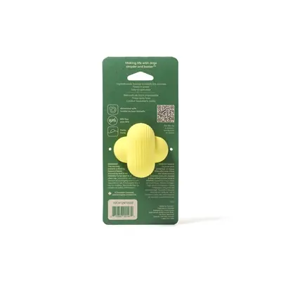 Earth Rated fetch toy 8,5 x 5,5 x 8,5 cm – rubber hondenspeeltje - Afbeelding 5