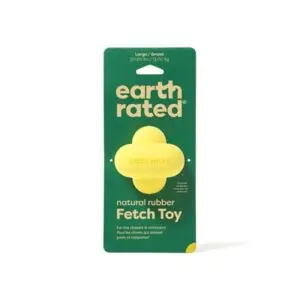 Earth Rated fetch toy 10 x 6,5 x 10 cm – rubber hondenspeeltje - Afbeelding 1