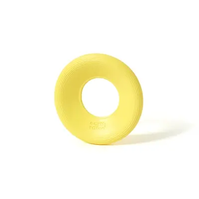 Earth Rated flyer toy frisbee 18 x 3 x 18 cm – geel, TPE - Afbeelding 7