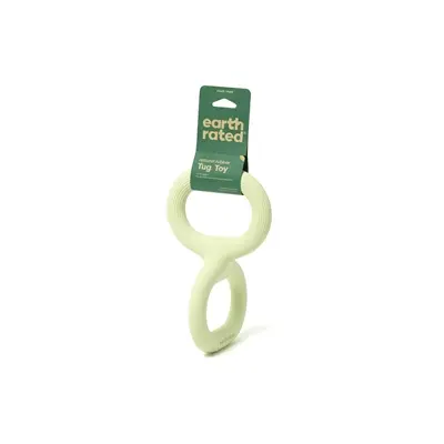 Earth Rated tug toy 28 x 14 x 14 cm – rubber trekspeeltje, ergonomisch - Afbeelding 4