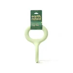 Earth Rated tug toy 35,5 x 17,5 x 17,5 cm – rubber trekspeeltje - Afbeelding 1