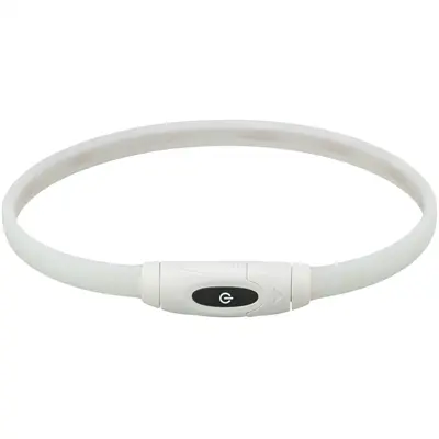 Trixie lichtgevende halsband USB siliconen meerkleurig 65 cm – oplaadbaar - Afbeelding 4