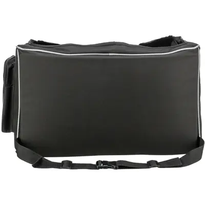 Trixie autostoel hond zwart/grijs 56 x 36 x 37 cm – met teddykussen - Afbeelding 6