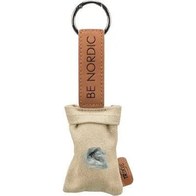 Trixie Be Nordic poepzakhouder zand – canvaslook, met 20 poepzakjes - Afbeelding 5