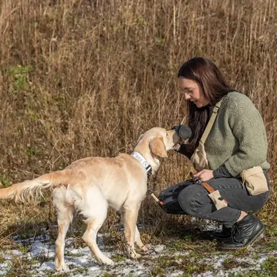 Trixie Be Nordic poepzakhouder zand – canvaslook, met 20 poepzakjes - Afbeelding 8