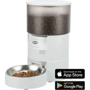 Trixie voerautomaat TX-C Smart wit 3 l – bediening via app - Afbeelding 1