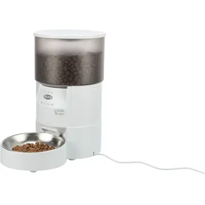 Trixie voerautomaat TX-C Smart wit 3 l – bediening via app - Afbeelding 3