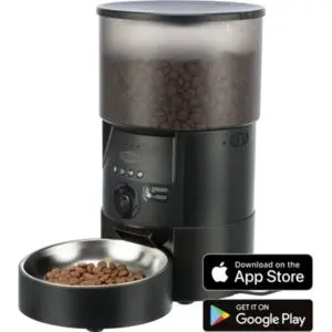 Trixie voerautomaat TX-C Smart zwart 3 l – met camera en app - Afbeelding 1