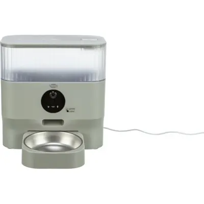 Trixie voerautomaat TX-C Smart lichtgrijs 5 liter – met app en camera - Afbeelding 4