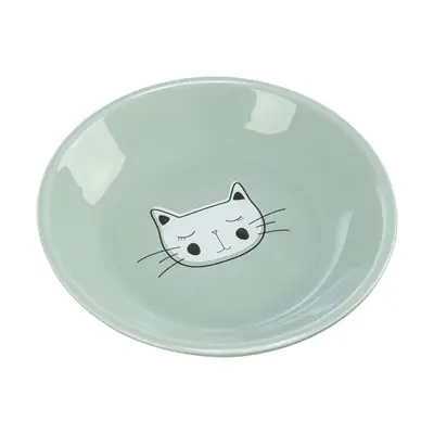 Trixie voerbak/drinkbak kat verhoogd keramiek assorti 200 ml 14 cm - Afbeelding 5