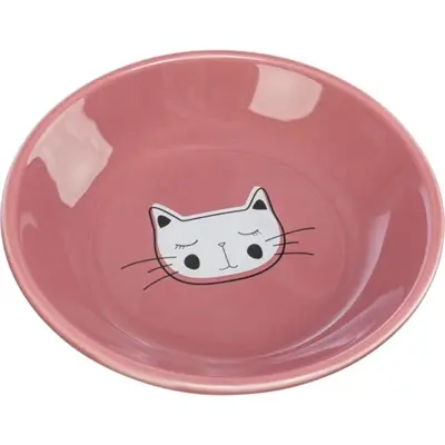 Trixie voerbak/drinkbak kat verhoogd keramiek assorti 200 ml 14 cm - Afbeelding 9