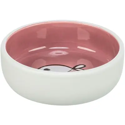 Trixie voerbak/drinkbak kat keramiek assorti 300 ml Ø 13 cm – 4 stuks