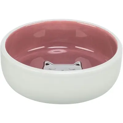 Trixie voerbak/drinkbak kat keramiek assorti 300 ml Ø 13 cm – 4 stuks - Afbeelding 2