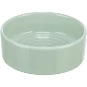 Trixie voerbak en drinkbak Viviana keramiek salie 300 ml 12 cm - Afbeelding 1