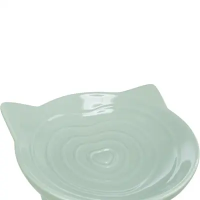 Trixie voerbak/drinkbak kat Viviana keramiek salie 150 ml 12 cm - Afbeelding 5