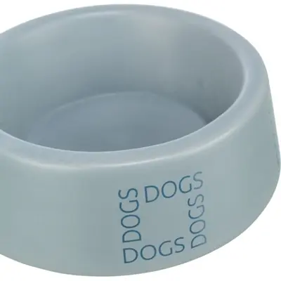 Trixie voerbak en drinkbak Dogs keramiek grijsblauw 1 liter 20 cm - Afbeelding 5