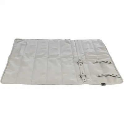 Trixie reisdeken Citystyle kunstleer lichtgrijs 80 x 80 cm – waterafstotend - Afbeelding 2