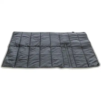 Trixie reisdeken Citystyle kunstleer lichtgrijs 80 x 80 cm – waterafstotend - Afbeelding 3